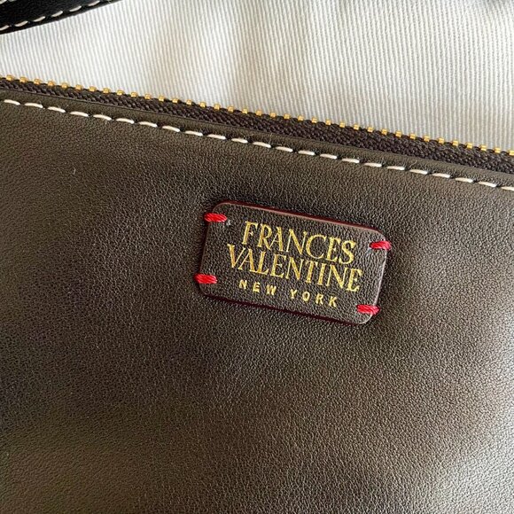 Frances Valentine Black Wristlet (with dustbags, care card, etc.) - Picture 4 of 9